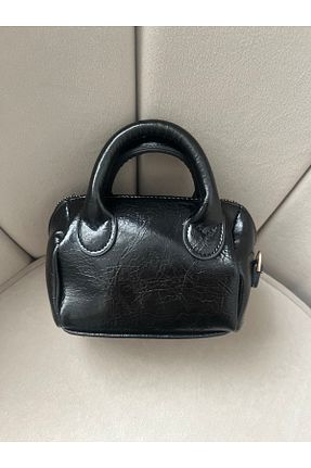 کیف دوشی مشکی زنانه چرم مصنوعی analua - کد 922866792