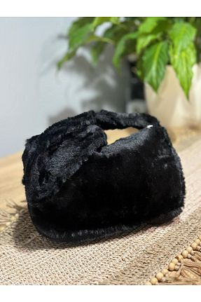 کیف دستی مشکی زنانه پارچه ای M&B - کد 923664594