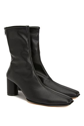 بوت / نیم بوت مشکی زنانه پاشنه ضخیم MM6 Maison Margiela - کد 923665461