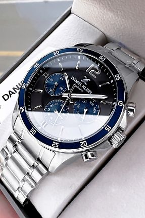 ساعت مچی متالیک مردانه 43 میلی متر Daniel Klein - کد 922898349