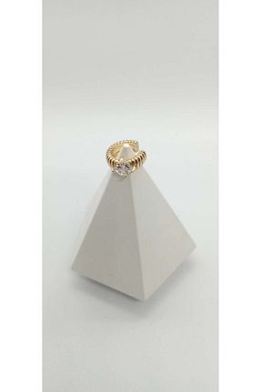 گوشواره غضروفی جواهر طلائی زنانه استیل ضد زنگ ndjewelry - کد 922898566