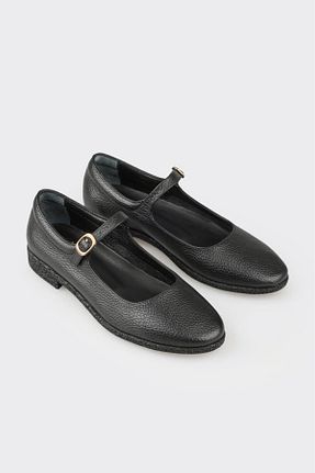 بابت مشکی زنانه چرم خالص Elle - کد 922905046