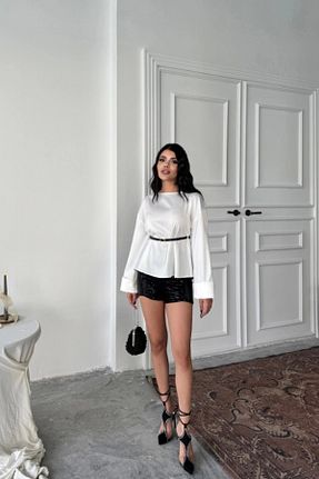 بلوز رنگی زنانه ساده Silerra - کد 922910835