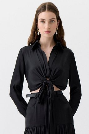 پیراهن مشکی زنانه رگولار Rue - کد 922951610