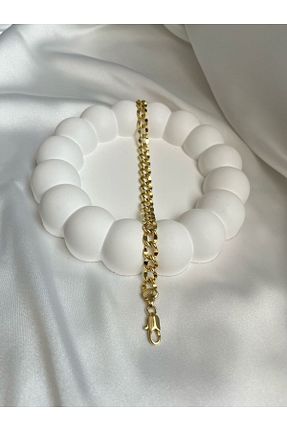 دستبند استیل (فولاد) زرد زنانه استیل (فولاد) GUSAE - کد 922945962