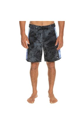 شلوارک ساحلی مشکی مردانه مخلوط پلی استر Quiksilver - کد 686008020
