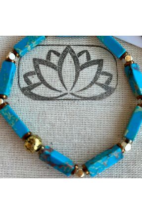 دستبند استیل (فولاد) آبی sanghatelier - کد 903700862