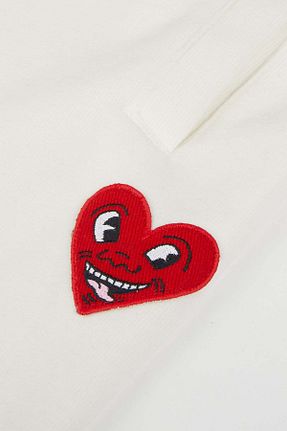 شلوار کرمگن نباتی مردانه Relaxed Keith Haring - کد 922959837