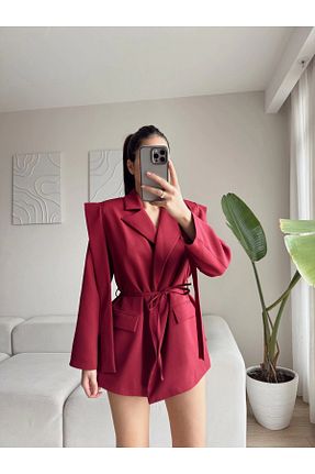کت رنگی زنانه رگولار Zoom Butik - کد 922972241