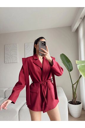 کت رنگی زنانه رگولار Zoom Butik - کد 922972241