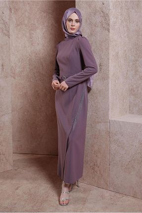 لباس حجاب صورتی زنانه رگولار Alvina - کد 817771965