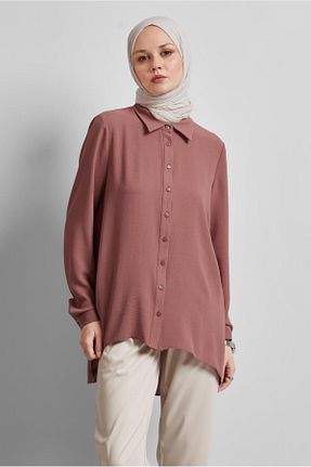 بلوز حجاب نارنجی زنانه پلی اورتان Alvina - کد 922969089