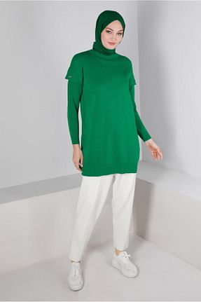 شلوار پارچه ای سفید زنانه بلند Alvina - کد 793825312