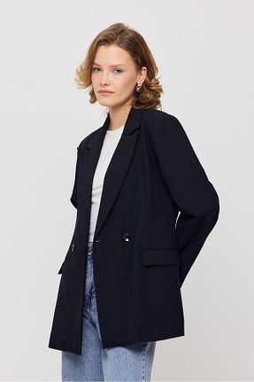 کت مشکی زنانه رگولار Rays - کد 922996081