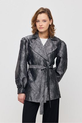 کت طوسی زنانه رگولار Rays - کد 922993967