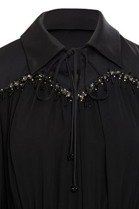لباس مشکی زنانه بافتنی GIZIA - کد 923033716