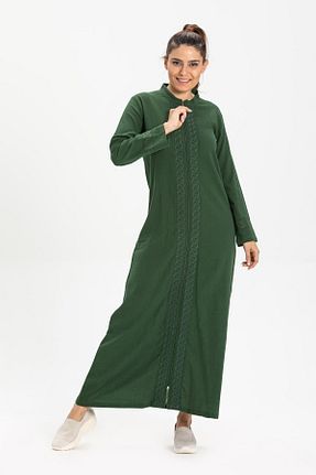 کلاه و ابایا سبز زنانه پنبه ای Eliş Şile Bezi - کد 92991801