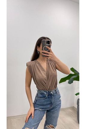 بادی بژ زنانه دو سینه Nazline - کد 923027590