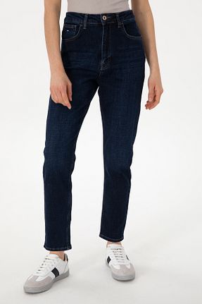 شلوار جین آبی زنانه پاچه ساده U.S. Polo Assn. - کد 923016799
