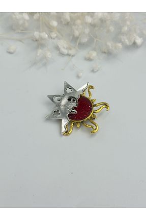 سنجاق سینه آبی فلزی MyladyAccessoriess - کد 923027922