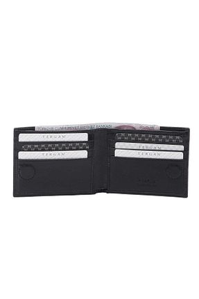 کیف پول مشکی مردانه ابعاد کوچک Tergan - کد 900565686