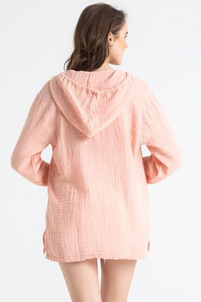 سوئیشرت صورتی مردانه ساده Eliş Şile Bezi - کد 672693431