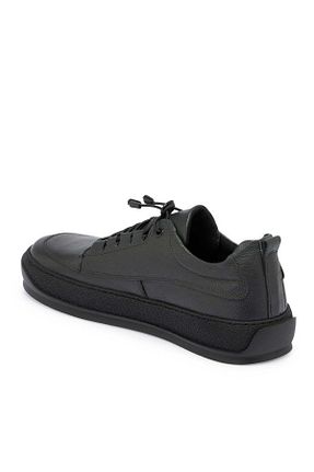 کفش اسنیکر سبز مردانه چرم اصل Tergan - کد 879972627