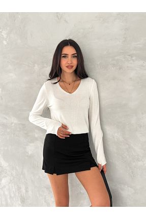 بلوز نباتی زنانه ساده Fanori Woman - کد 923067041