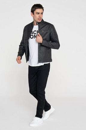 کت مشکی مردانه سوپر اسلیم فیت Jack & Jones - کد 6195764