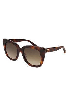 عینک آفتابی قهوه ای زنانه 51 Gucci - کد 851626373