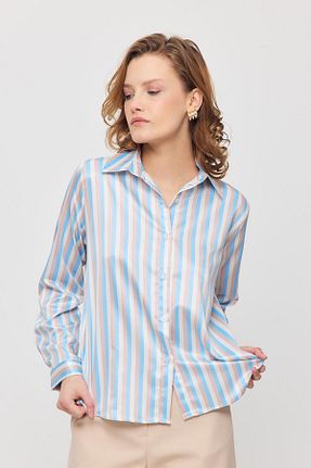 پیراهن آبی زنانه رگولار Rays - کد 923086070
