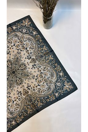 روسری طوسی 90 x 90 Onur - کد 923258659