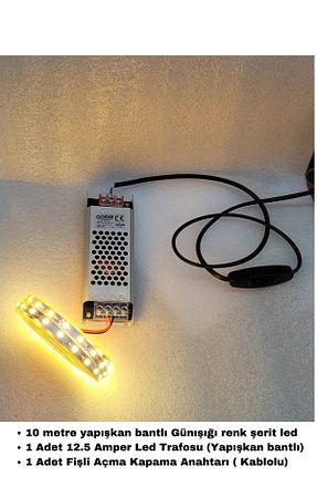 چراغ LED زرد ankarateknik - کد 923090324