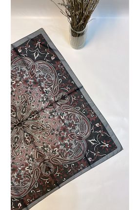 روسری طوسی 90 x 90 Onur - کد 923085915