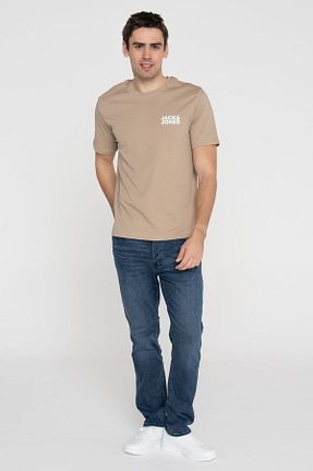 پولوشرت طوسی مردانه %100 پنبه Jack & Jones - کد 923261686
