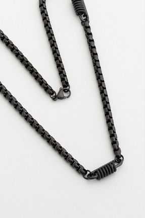 گردنبند استیل ( فولاد ) متالیک مردانه استیل ضد زنگ So Chic - کد 870721295
