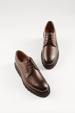 کفش کژوال قهوه ای مردانه پاشنه کوتاه (1 - 4 سانتی متر) ByItallanoshoes - کد 923255399