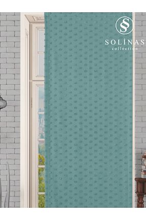 پرده زمینه سبز پلی استر Solinas Collection - کد 855733588