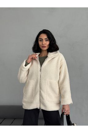 کاپشن بژ زنانه رگولار moda armanc - کد 883609193