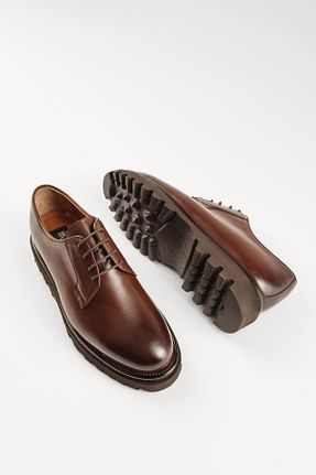 کفش کژوال قهوه ای مردانه پاشنه کوتاه (1 - 4 سانتی متر) ByItallanoshoes - کد 923255399