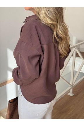 پیراهن قهوه ای زنانه رگولار 2she - کد 924180839