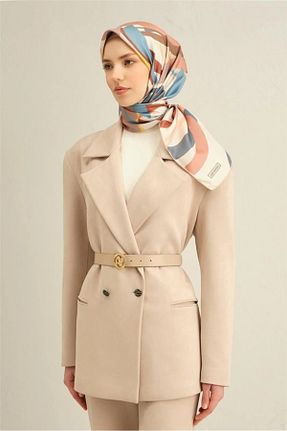 روسری سرمه ای İpek Tivil Armine - کد 923267849