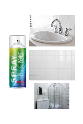 رنگ اسپری سفید MxS - کد 923846515