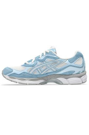 کفش اسنیکر آبی زنانه بند دار Asics - کد 924055351