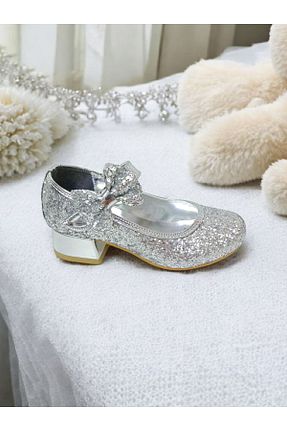 کفش پاشنه بلند کلاسیک بچه گانه پاشنه ضخیم PATİK BEBE - کد 923249571