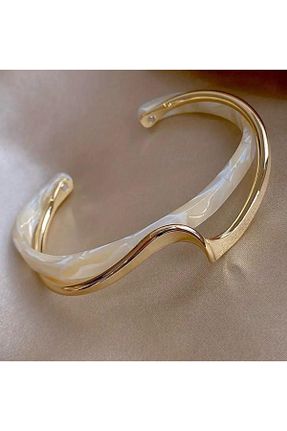دستبند استیل (فولاد) طلائی استیل (فولاد) Nillana - کد 923235179