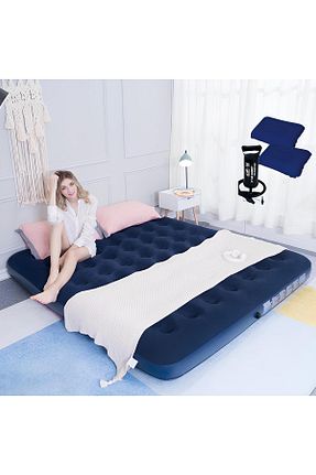 تشک و مبل بادی سرمه ای 2 نفره BebeFoni - کد 720072339
