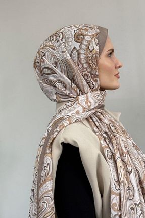 روسری قهوه ای Genel Markalar - کد 919907690
