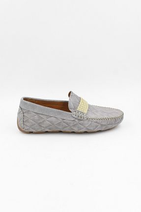 کفش اسنیکر طوسی مردانه چرم اصل ENDİCAN - کد 722956086