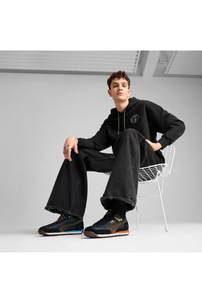 کفش اسنیکر مشکی مردانه بند دار Puma - کد 924111121